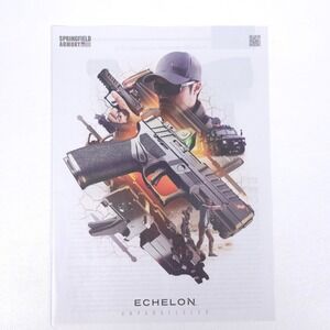 Springfield Armory Echelon Tactical Pistol Gun Magazine Print Ad Art Display